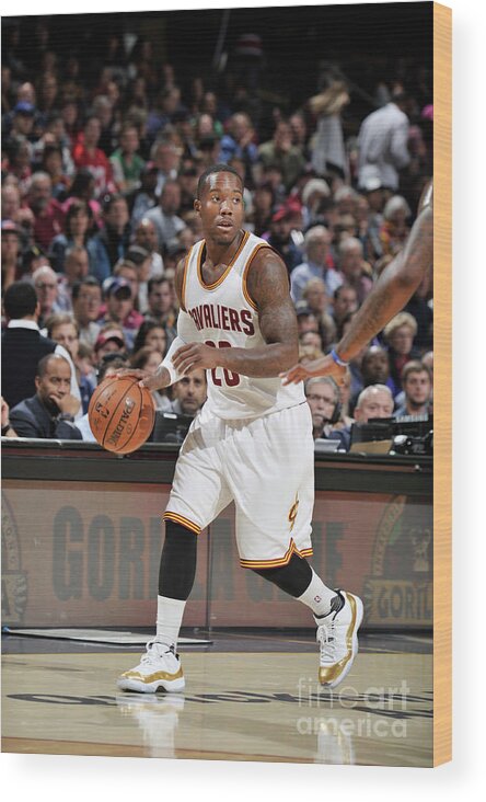 Nba Pro Basketball Wood Print featuring the photograph Orlando Magic V Cleveland Cavaliers by David Liam Kyle