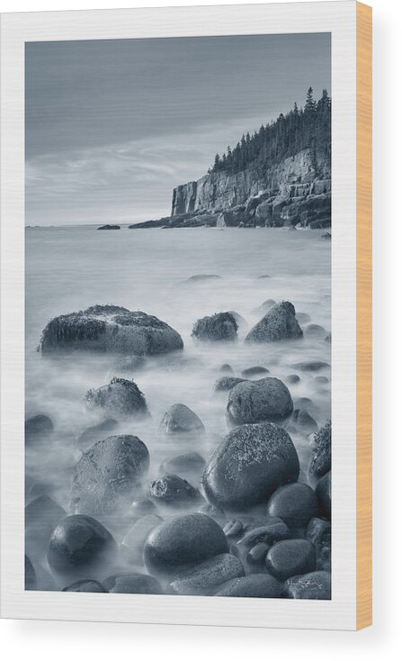 Acadia National Park Wood Print featuring the photograph Acadia Coast by Alan Majchrowicz