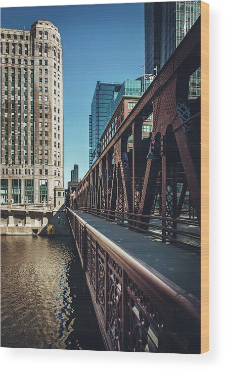 Bridge Wood Print featuring the photograph Bridging It by Nisah Cheatham