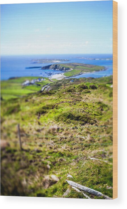 Scenics Wood Print featuring the photograph Ireland, Landscape by Moreiso