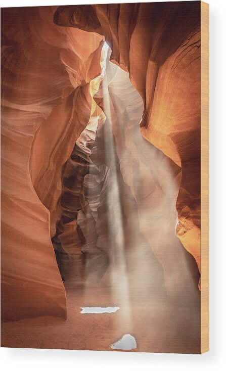 Sandstone Wood Print featuring the photograph Magic by Laura Hedien