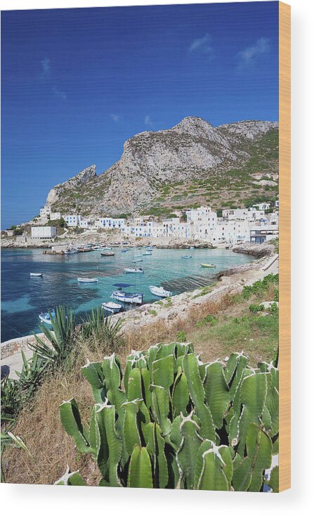 Sicily Wood Print featuring the photograph Mediterranean Beauty by Photovideostock