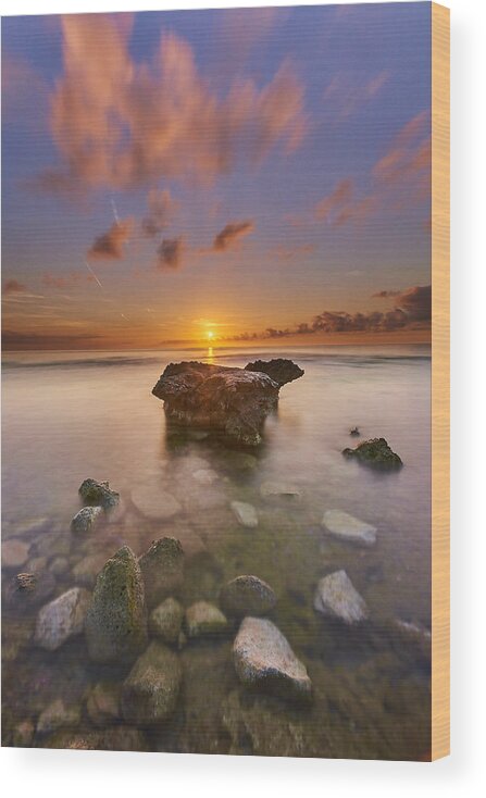 Atmosphere Wood Print featuring the photograph Mediterranean Morning by Jose A. Parra