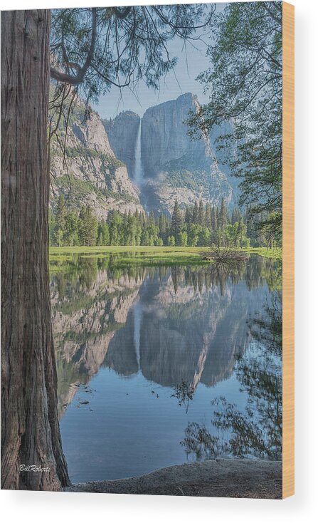 Yosemite Wood Print featuring the photograph Mirror Image by Bill Roberts