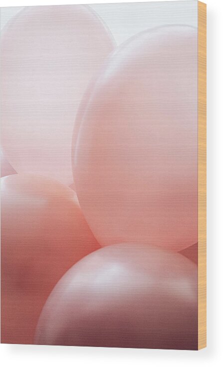 Balloons
Pink
Soft
Fragile
Rose Wood Print featuring the photograph Rosy Balloons by Uplusmestudio