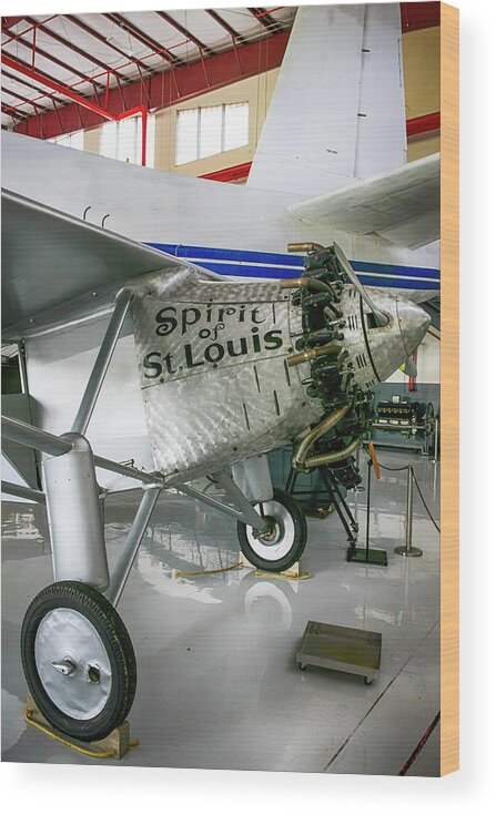 Aircraft Wood Print featuring the photograph Spirit in Color by Chris Smith