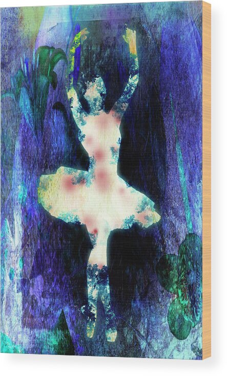 Ballet Wood Print featuring the photograph The Ballet Dancer by Pheasant Run Gallery