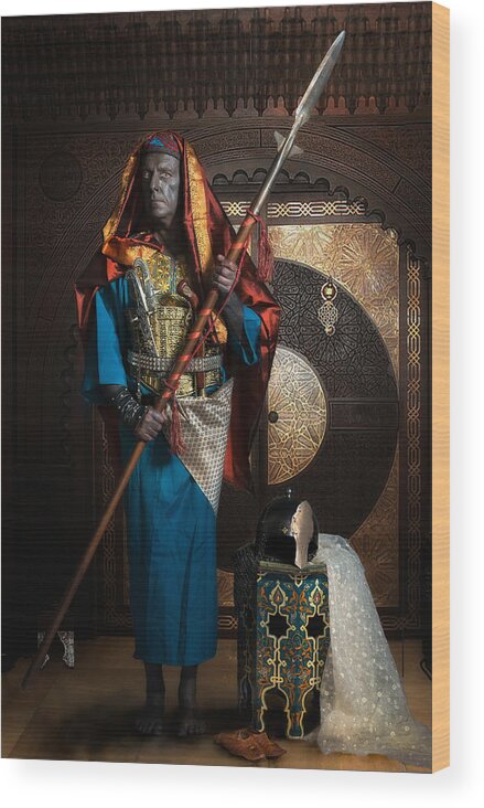 Orient Wood Print featuring the photograph The Guard Of My Secret Dreams by Derek Galon