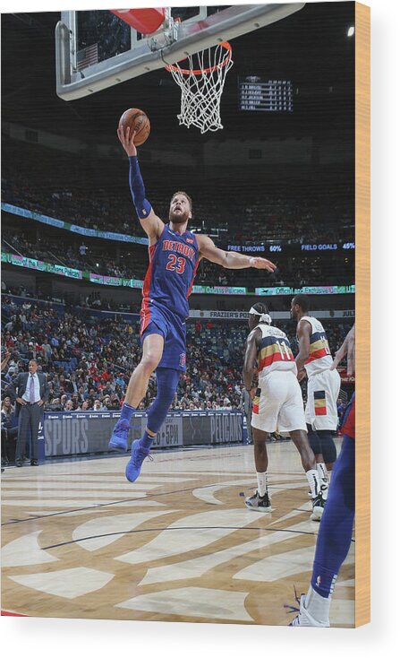 Blake Griffin Wood Print featuring the photograph Blake Griffin by Layne Murdoch Jr.