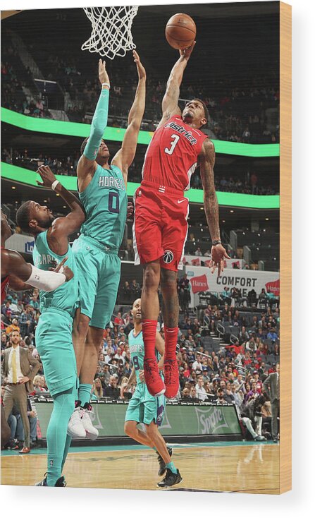 Nba Pro Basketball Wood Print featuring the photograph Bradley Beal by Kent Smith