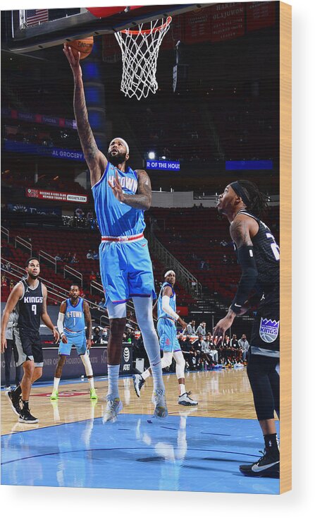 Demarcus Cousins Wood Print featuring the photograph Demarcus Cousins #1 by Cato Cataldo