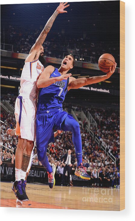 Dwight Powell Wood Print featuring the photograph Dwight Powell by Barry Gossage