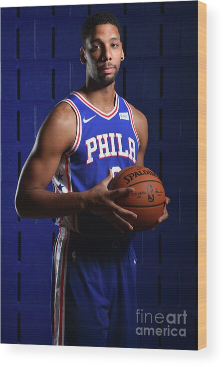 Media Day Wood Print featuring the photograph Jahlil Okafor by Jesse D. Garrabrant