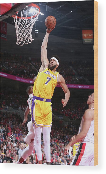 Javale Mcgee Wood Print featuring the photograph Javale Mcgee by Sam Forencich
