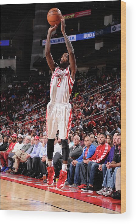 Patrick Beverley Wood Print featuring the photograph Patrick Beverley by Bill Baptist