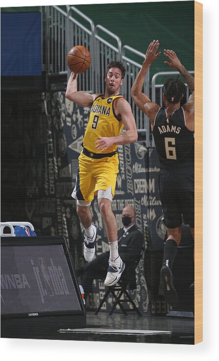 Tj Mcconnell Wood Print featuring the photograph T.j. Mcconnell #1 by Gary Dineen