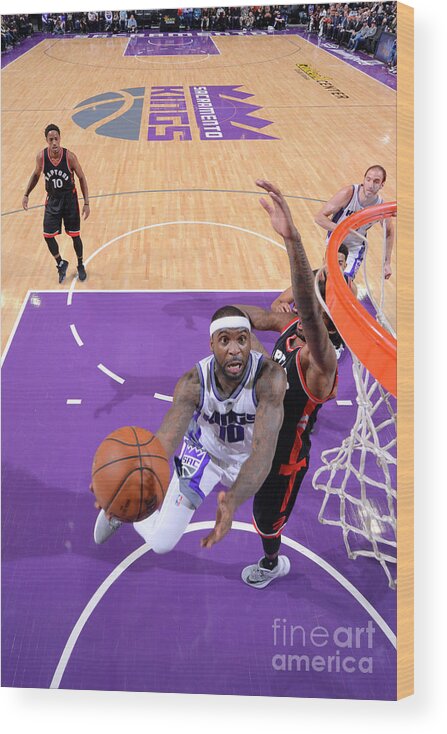 Nba Pro Basketball Wood Print featuring the photograph Ty Lawson by Rocky Widner