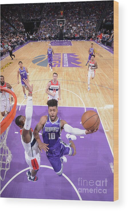 Frank Mason Iii Wood Print featuring the photograph Frank Mason #10 by Rocky Widner