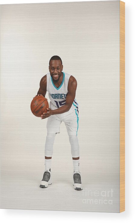 Media Day Wood Print featuring the photograph Kemba Walker by Kent Smith