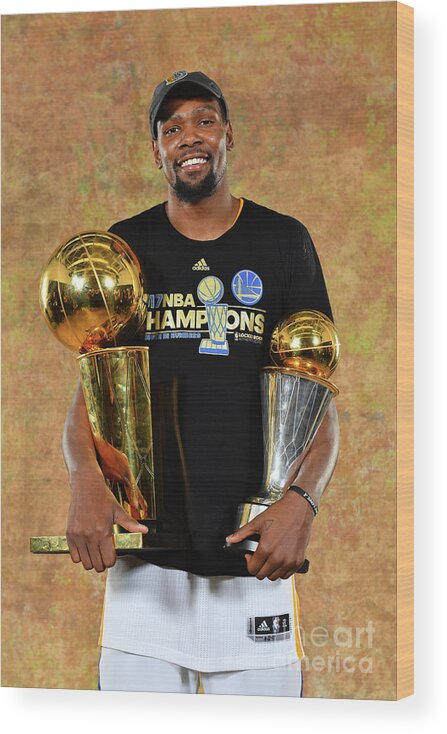 Playoffs Wood Print featuring the photograph Kevin Durant by Jesse D. Garrabrant