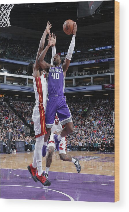 Nba Pro Basketball Wood Print featuring the photograph Harrison Barnes by Rocky Widner