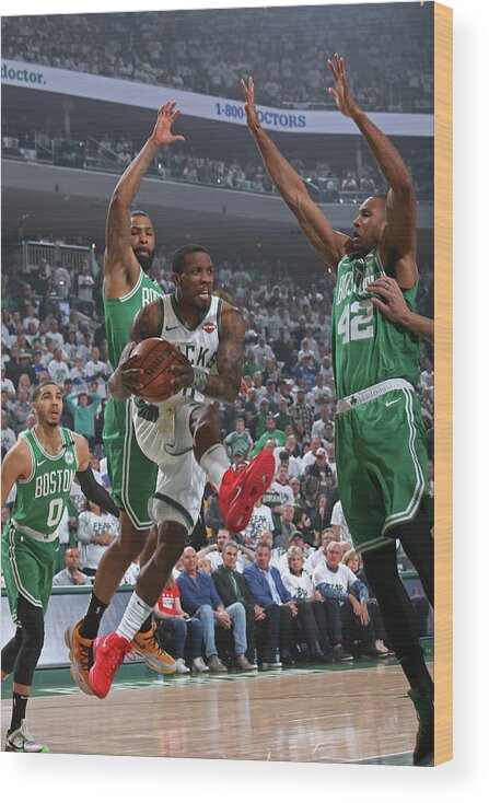 Playoffs Wood Print featuring the photograph Eric Bledsoe by Gary Dineen