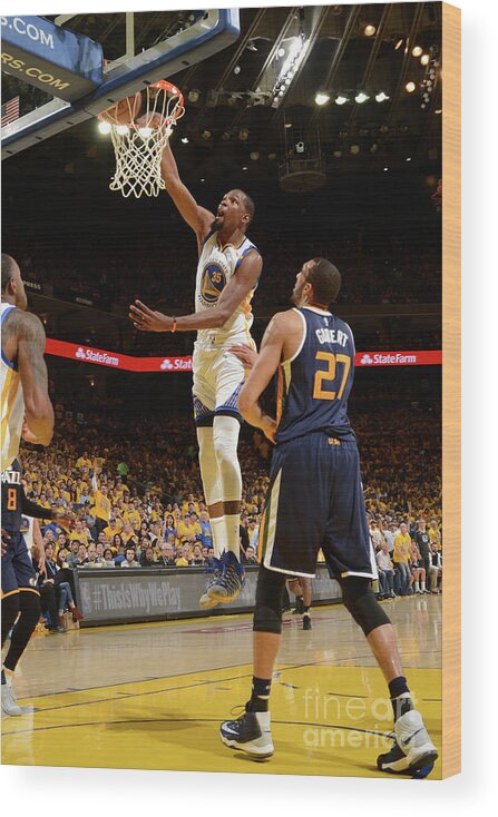 Kevin Durant Wood Print featuring the photograph Kevin Durant #16 by Noah Graham