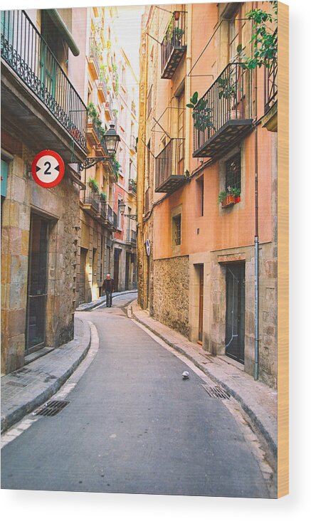  Wood Print featuring the photograph Spain #16 by Claude Taylor