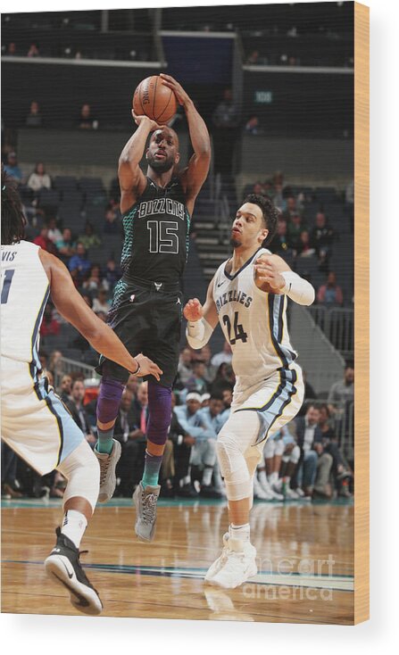 Kemba Walker Wood Print featuring the photograph Kemba Walker #18 by Kent Smith