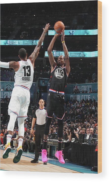 Nba Pro Basketball Wood Print featuring the photograph Kevin Durant by Nathaniel S. Butler