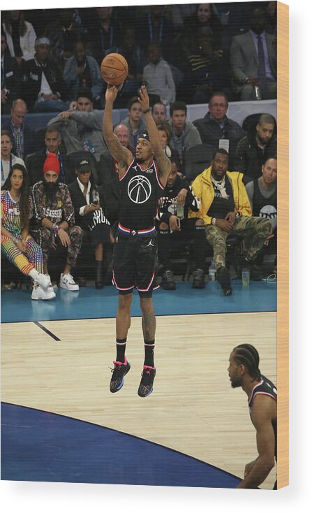 Bradley Beal Wood Print featuring the photograph Bradley Beal #2 by Gary Dineen