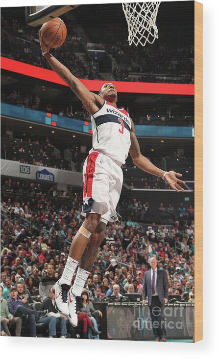 Bradley Beal Wood Print featuring the photograph Bradley Beal by Kent Smith