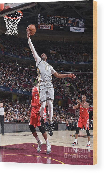 Dwyane Wade Wood Print featuring the photograph Dwyane Wade #2 by David Liam Kyle