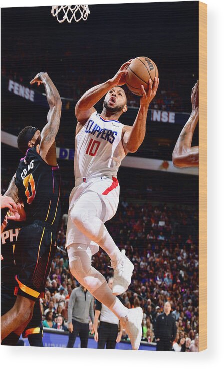 Eric Gordon Wood Print featuring the photograph Eric Gordon by Barry Gossage