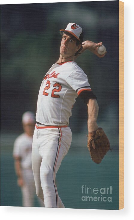 1980-1989 Wood Print featuring the photograph Jim York by Rich Pilling