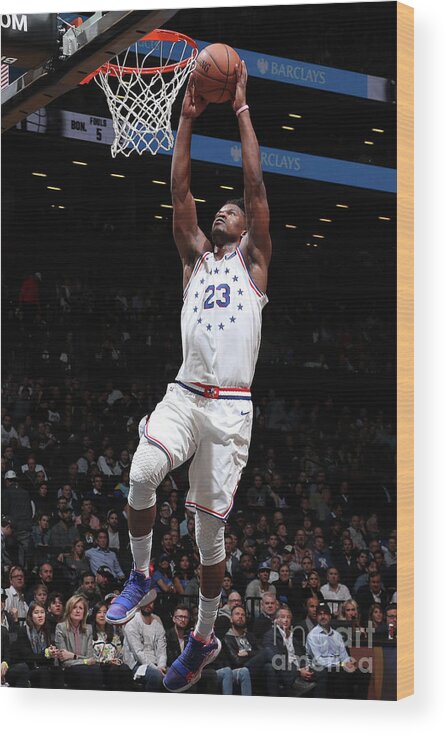 Playoffs Wood Print featuring the photograph Jimmy Butler by Nathaniel S. Butler