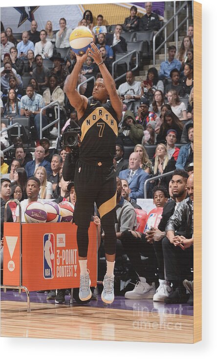 Event Wood Print featuring the photograph Kyle Lowry by Andrew D. Bernstein