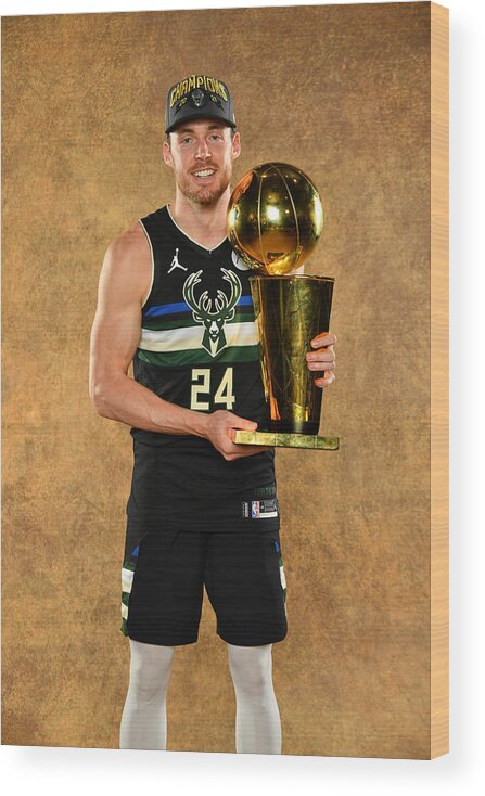 Playoffs Wood Print featuring the photograph Pat Connaughton by Jesse D. Garrabrant
