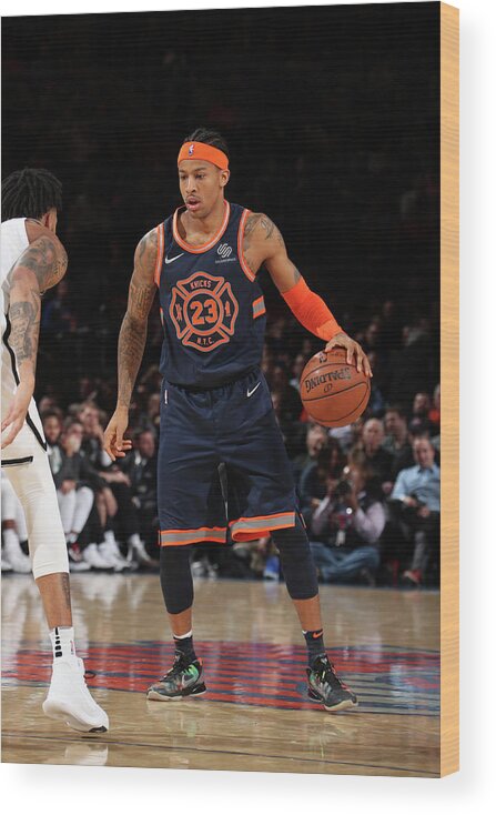 Nba Pro Basketball Wood Print featuring the photograph Trey Burke by Nathaniel S. Butler