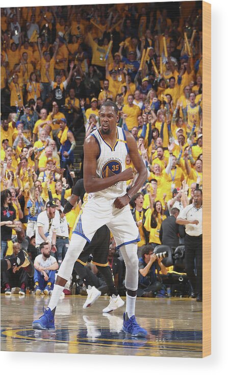 Kevin Durant Wood Print featuring the photograph Kevin Durant #20 by Nathaniel S. Butler