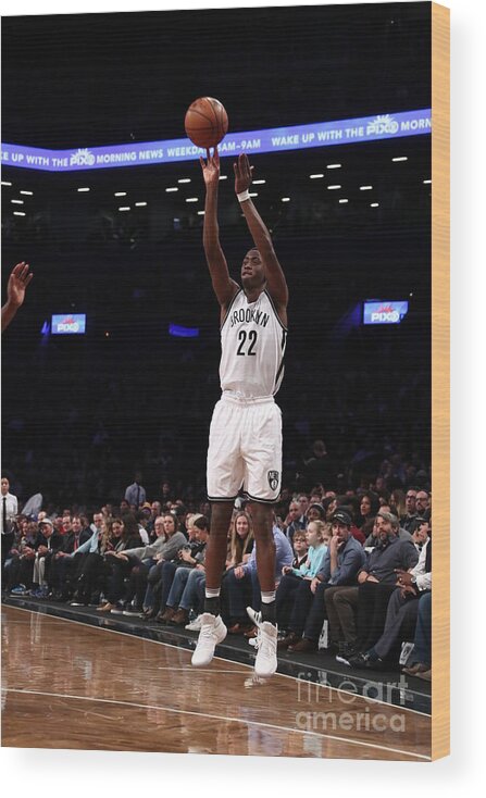 Caris Levert Wood Print featuring the photograph Caris Levert by Nathaniel S. Butler