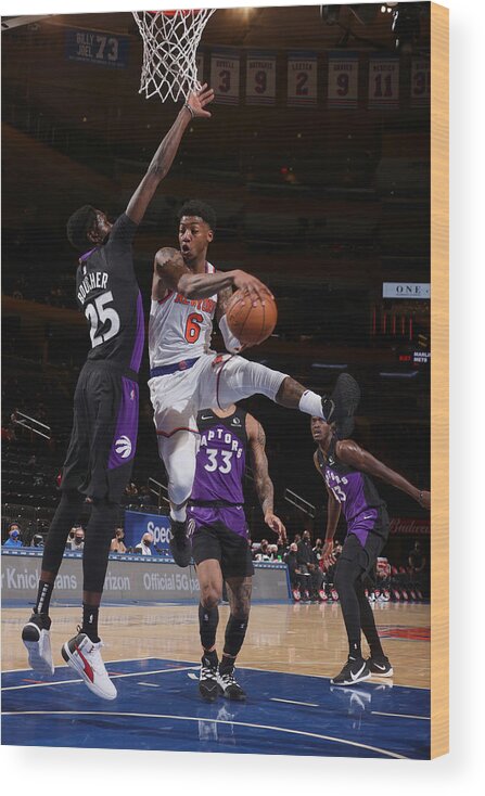 Elfrid Payton Wood Print featuring the photograph Elfrid Payton #3 by Nathaniel S. Butler