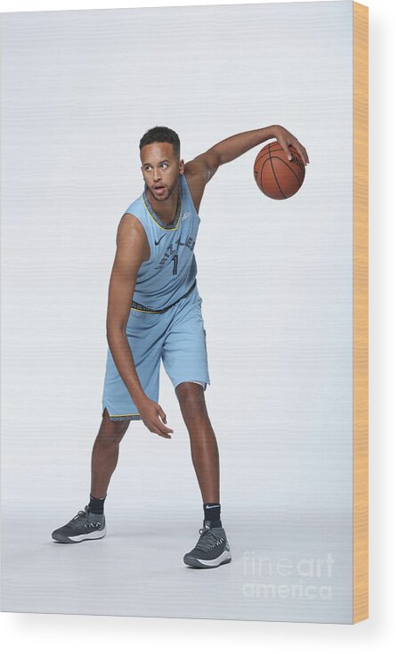 Media Day Wood Print featuring the photograph Kyle Anderson by Joe Murphy