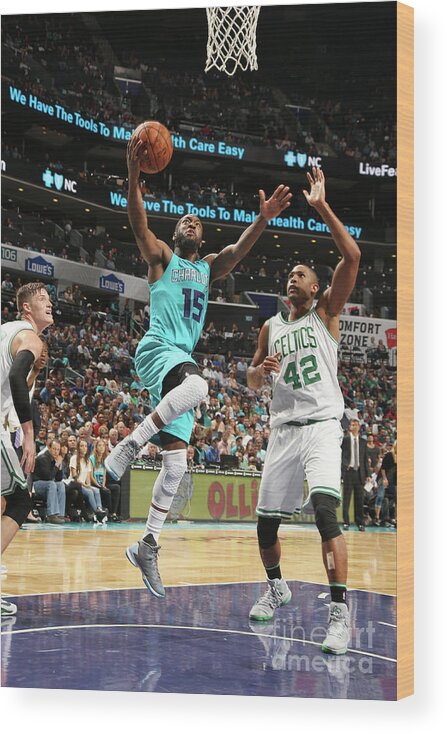 Kemba Walker Wood Print featuring the photograph Kemba Walker #33 by Kent Smith