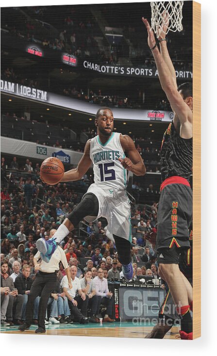 Kemba Walker Wood Print featuring the photograph Kemba Walker by Kent Smith