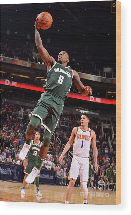 Nba Pro Basketball Wood Print featuring the photograph Eric Bledsoe by Barry Gossage