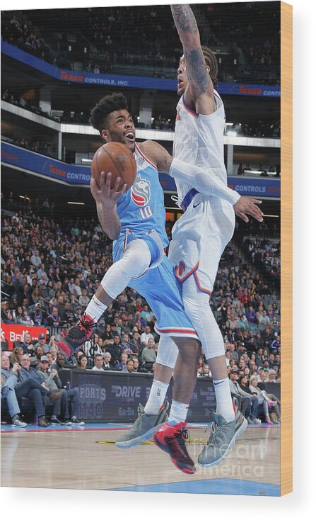 Frank Mason Iii Wood Print featuring the photograph Frank Mason #4 by Rocky Widner