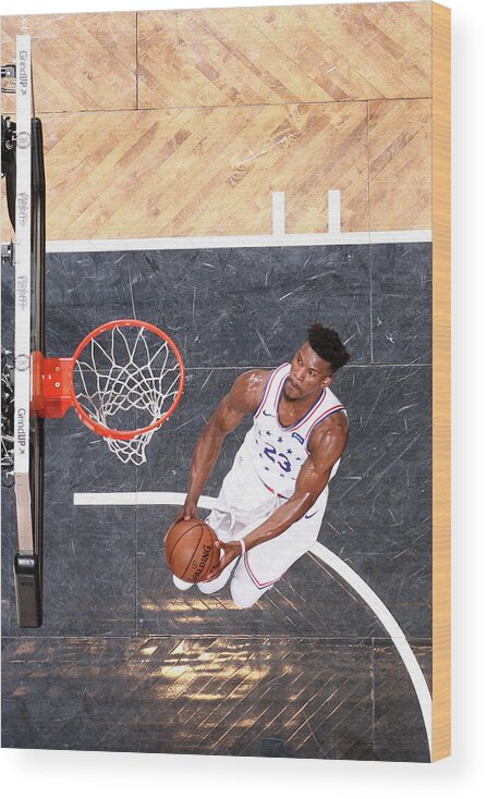 Playoffs Wood Print featuring the photograph Jimmy Butler by Nathaniel S. Butler