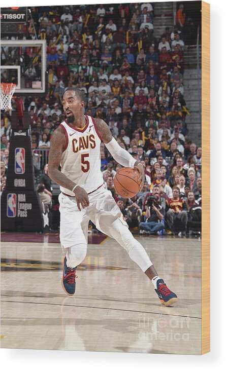 Nba Pro Basketball Wood Print featuring the photograph J.r. Smith by David Liam Kyle