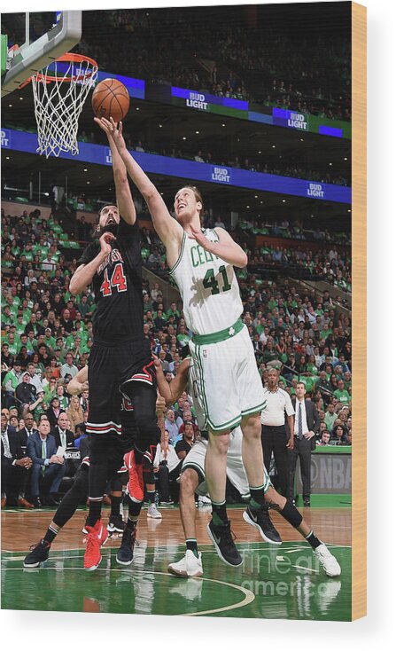 Playoffs Wood Print featuring the photograph Kelly Olynyk by Brian Babineau